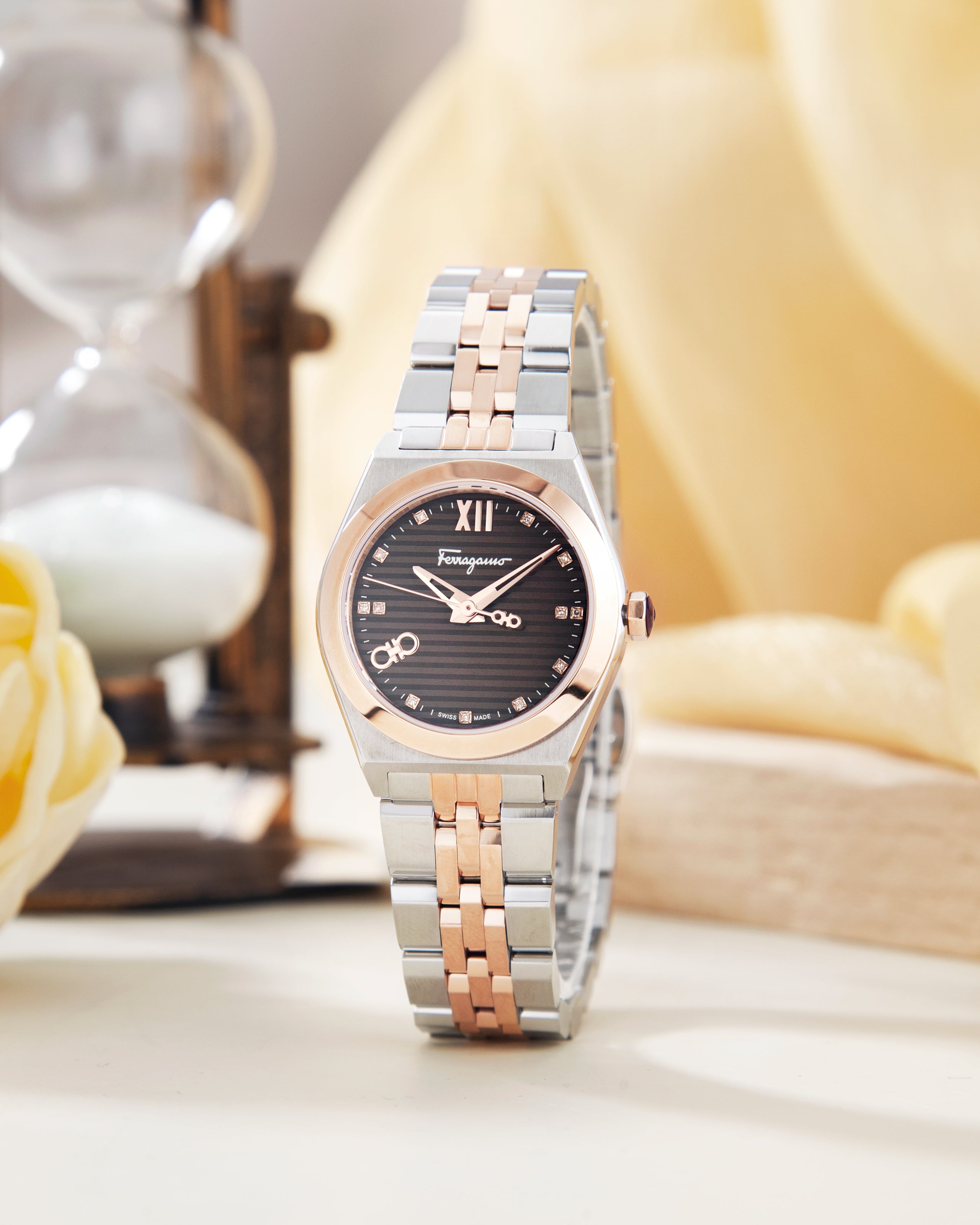 Đồng Hồ Nữ Vega Diamond Lady