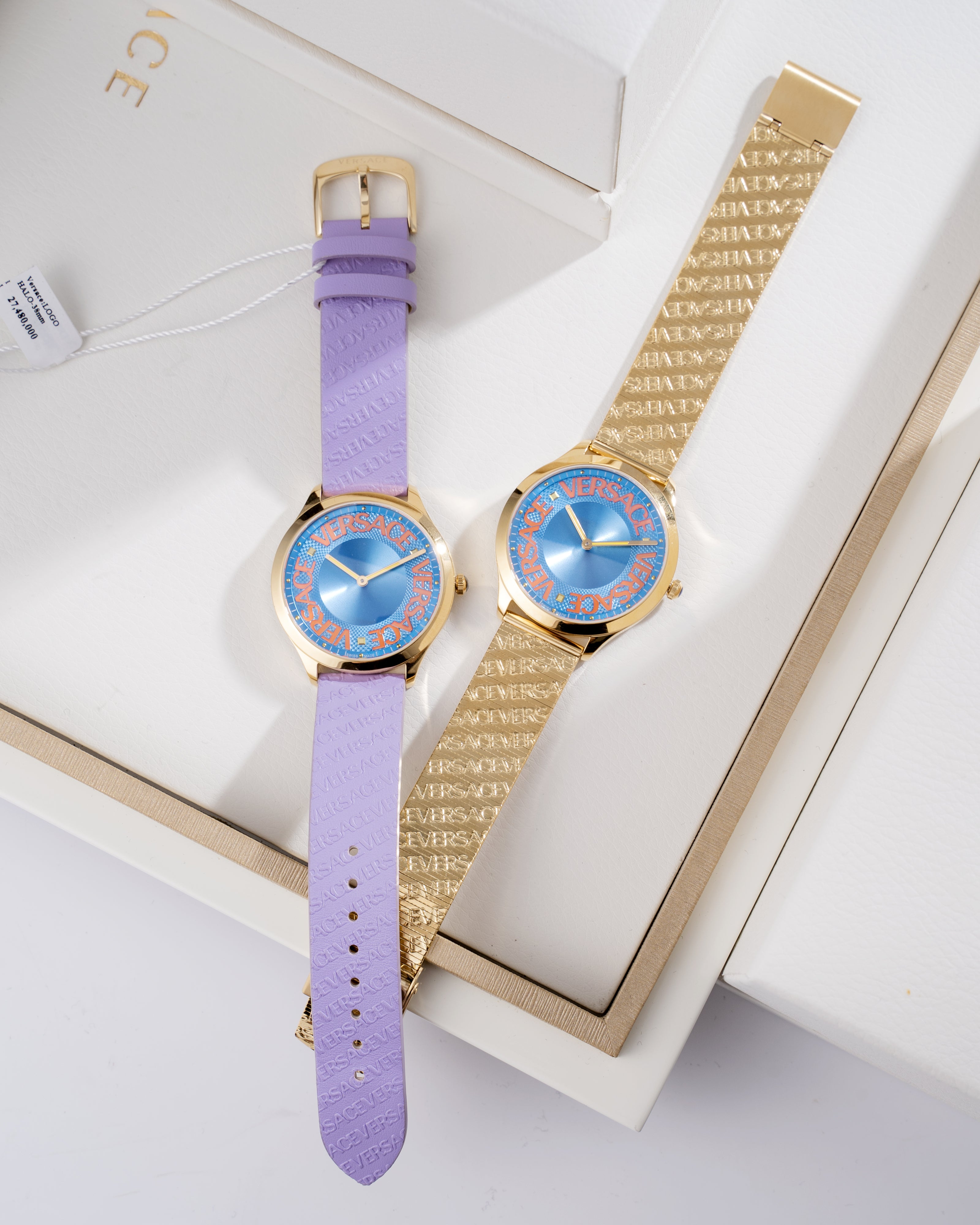 Đồng Hồ Nữ Logo Halo Box Set