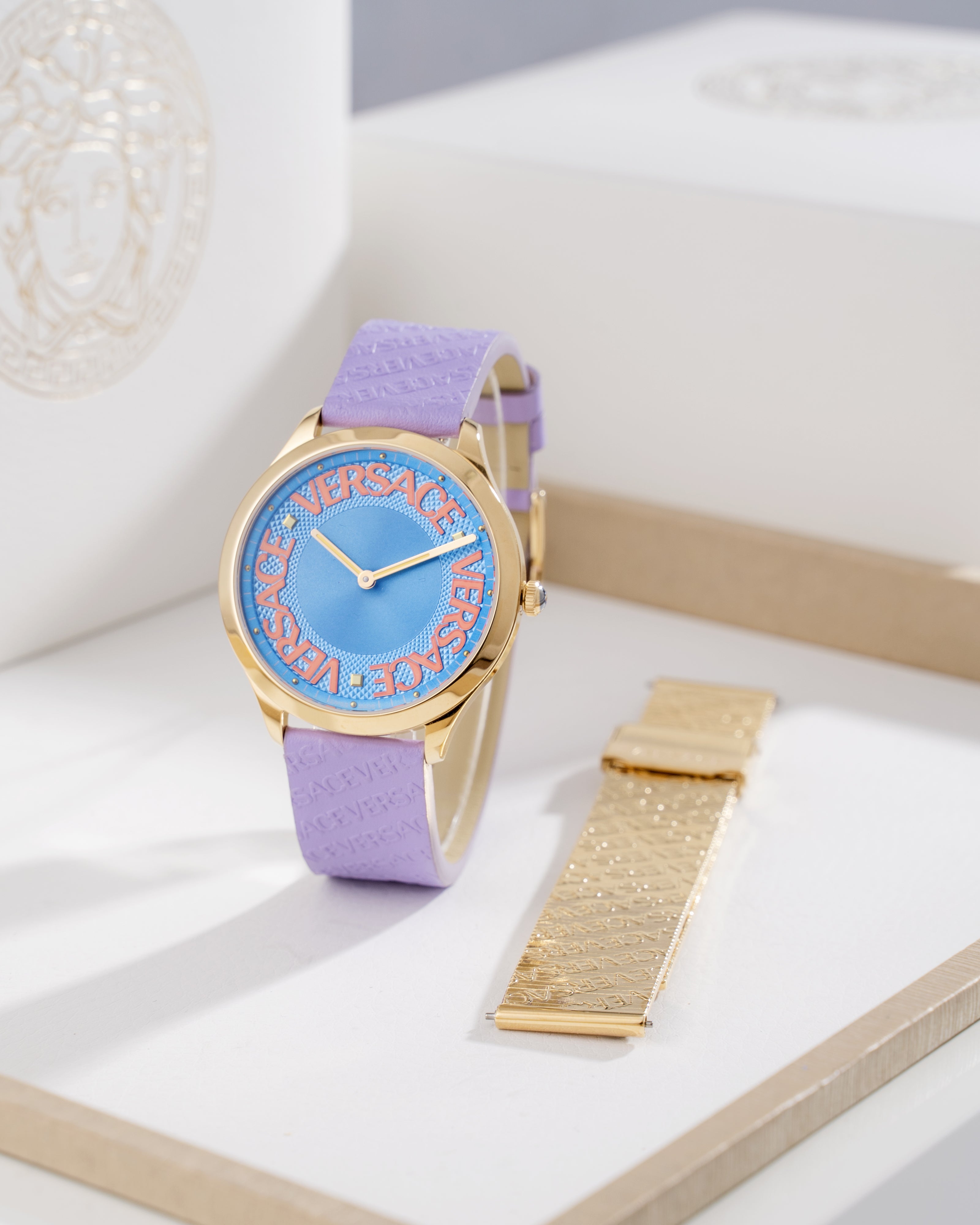 Đồng Hồ Nữ Logo Halo Box Set