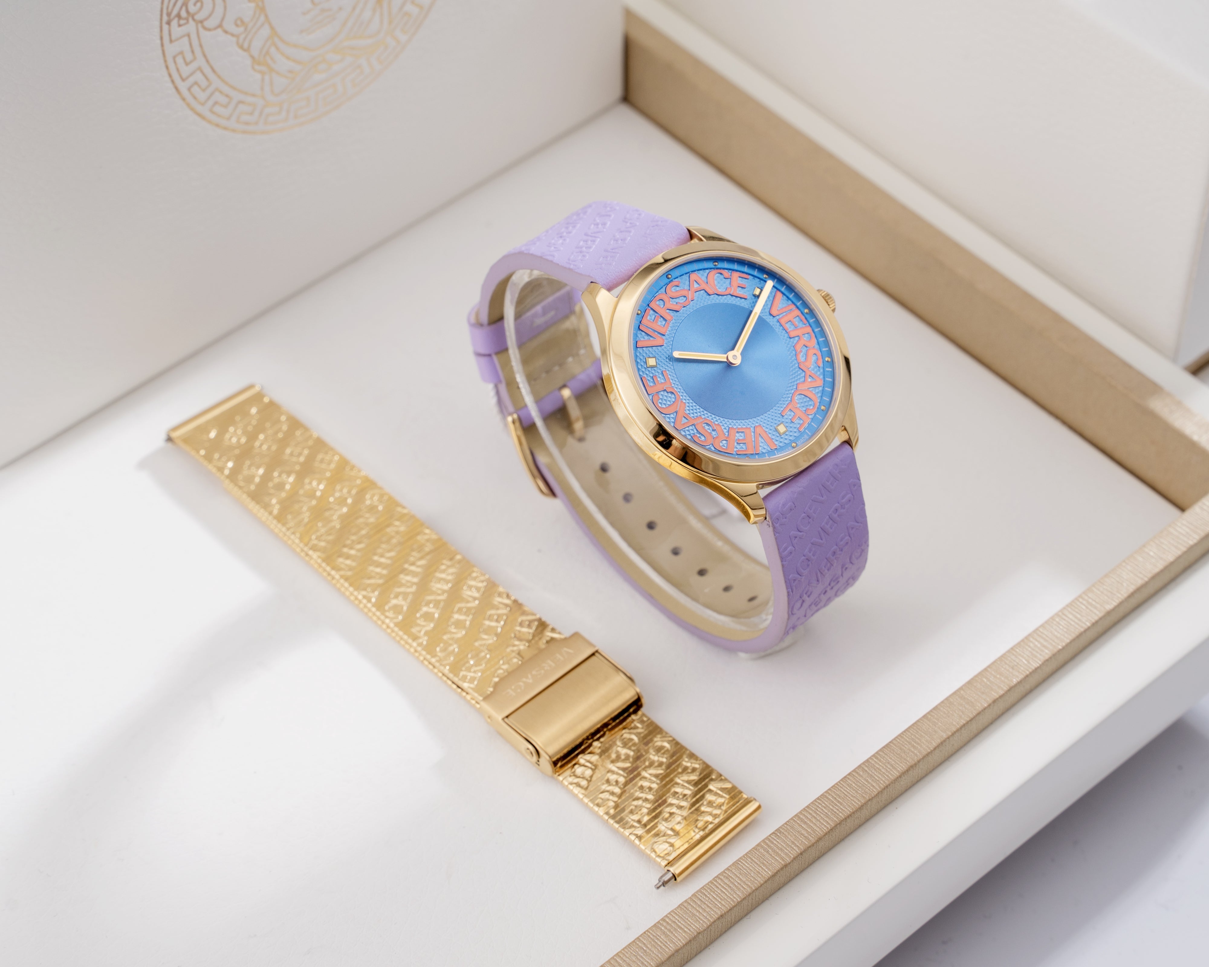 Đồng Hồ Nữ Logo Halo Box Set