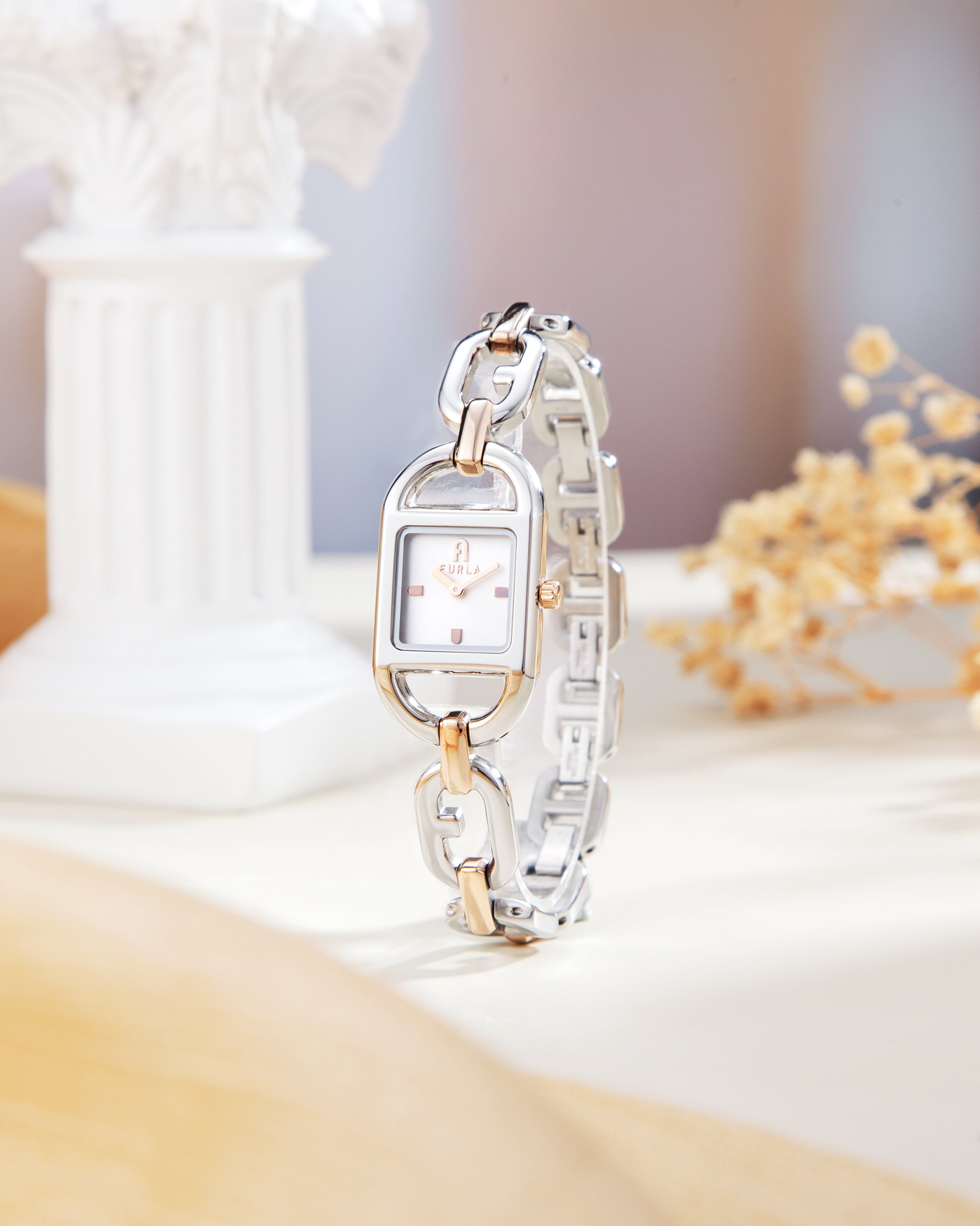 Đồng Hồ Nữ Chain Square