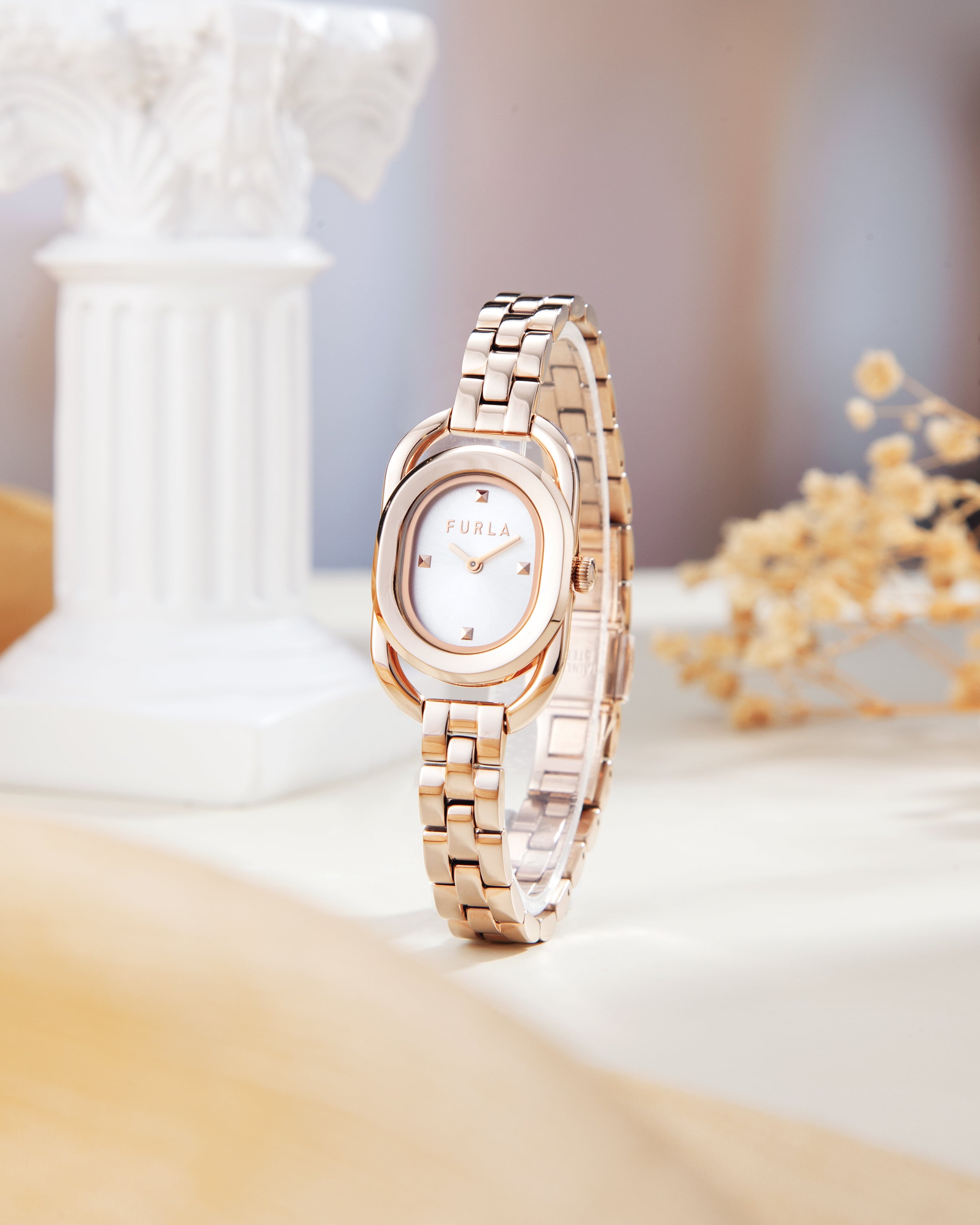 Đồng Hồ Nữ Chain Square