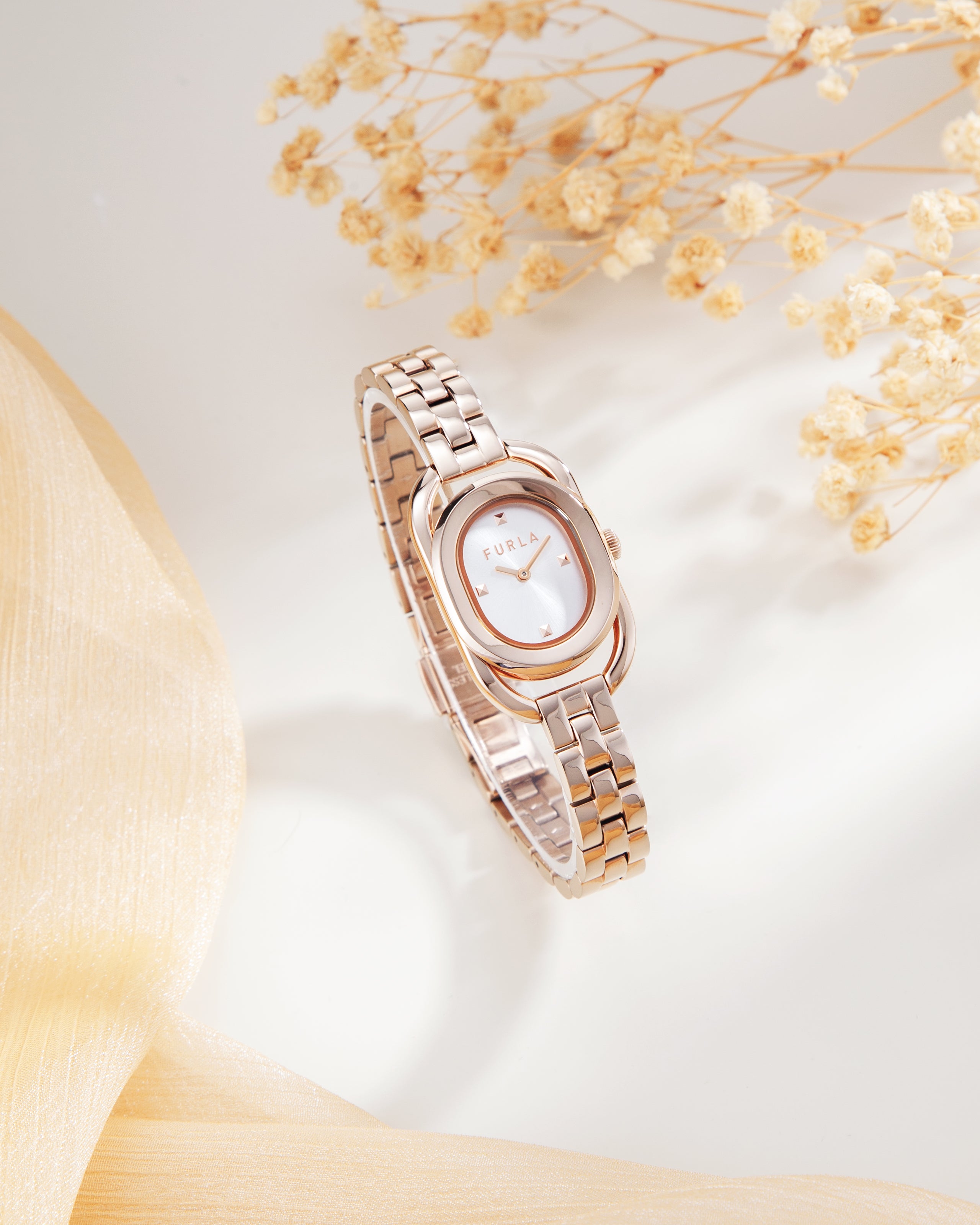 Đồng Hồ Nữ Chain Square