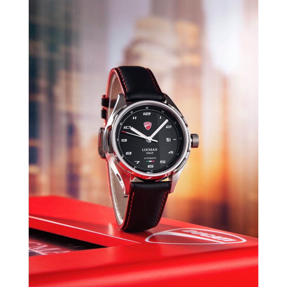 LOCMAN Đồng Hồ Nam Ducati Automatic D122A01S - 00bkwhpkr - L&M Luxury Timepieces