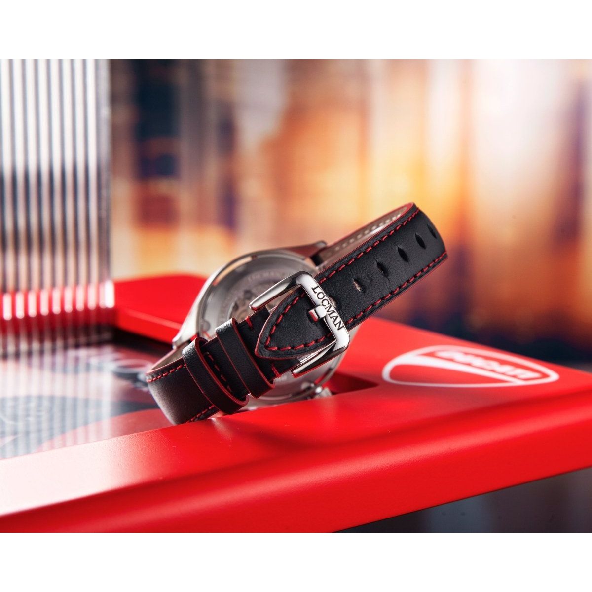 LOCMAN Đồng Hồ Nam Ducati Automatic D122A01S - 00bkwhpkr - L&M Luxury Timepieces