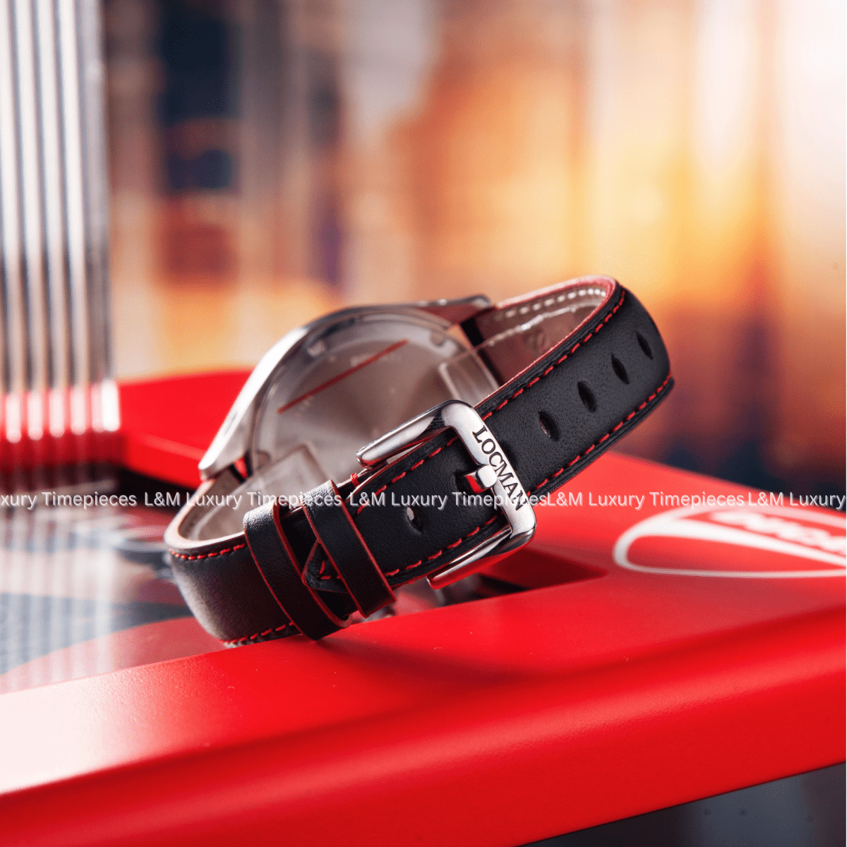 LOCMAN Đồng Hồ Nam Ducati Chrono Quartz D121A01S - 00bkwrpkr - L&M Luxury Timepieces