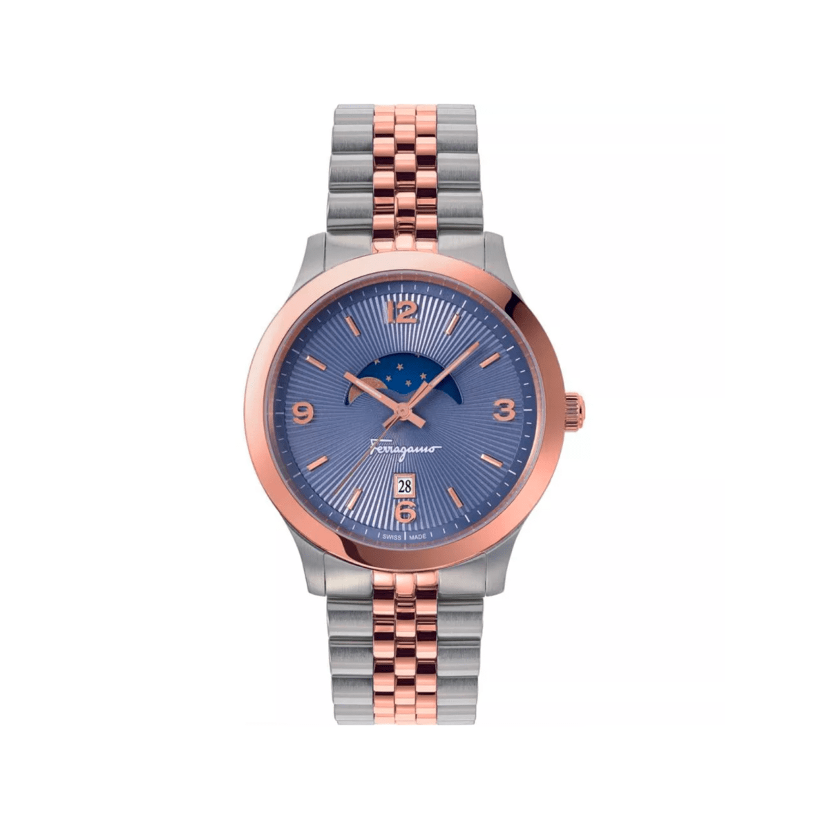 FERRAGAMO Đồng Hồ Nam Duo Moonphase SFMO00322 - L&M Luxury Timepieces