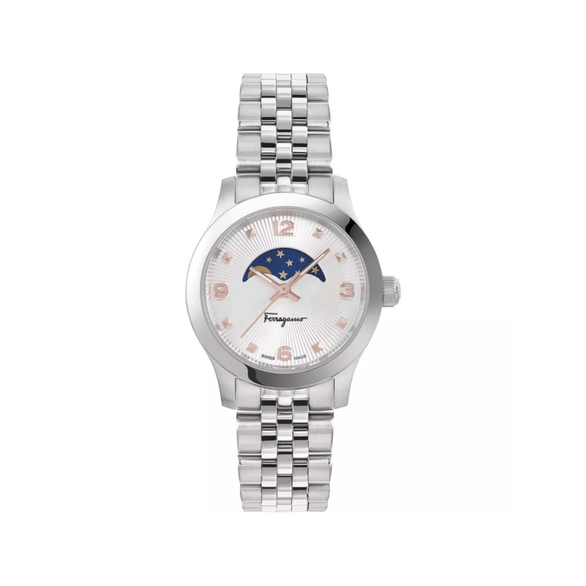 FERRAGAMO Đồng Hồ Nữ Duo Moonphase SFMN00522 - L&M Luxury Timepieces