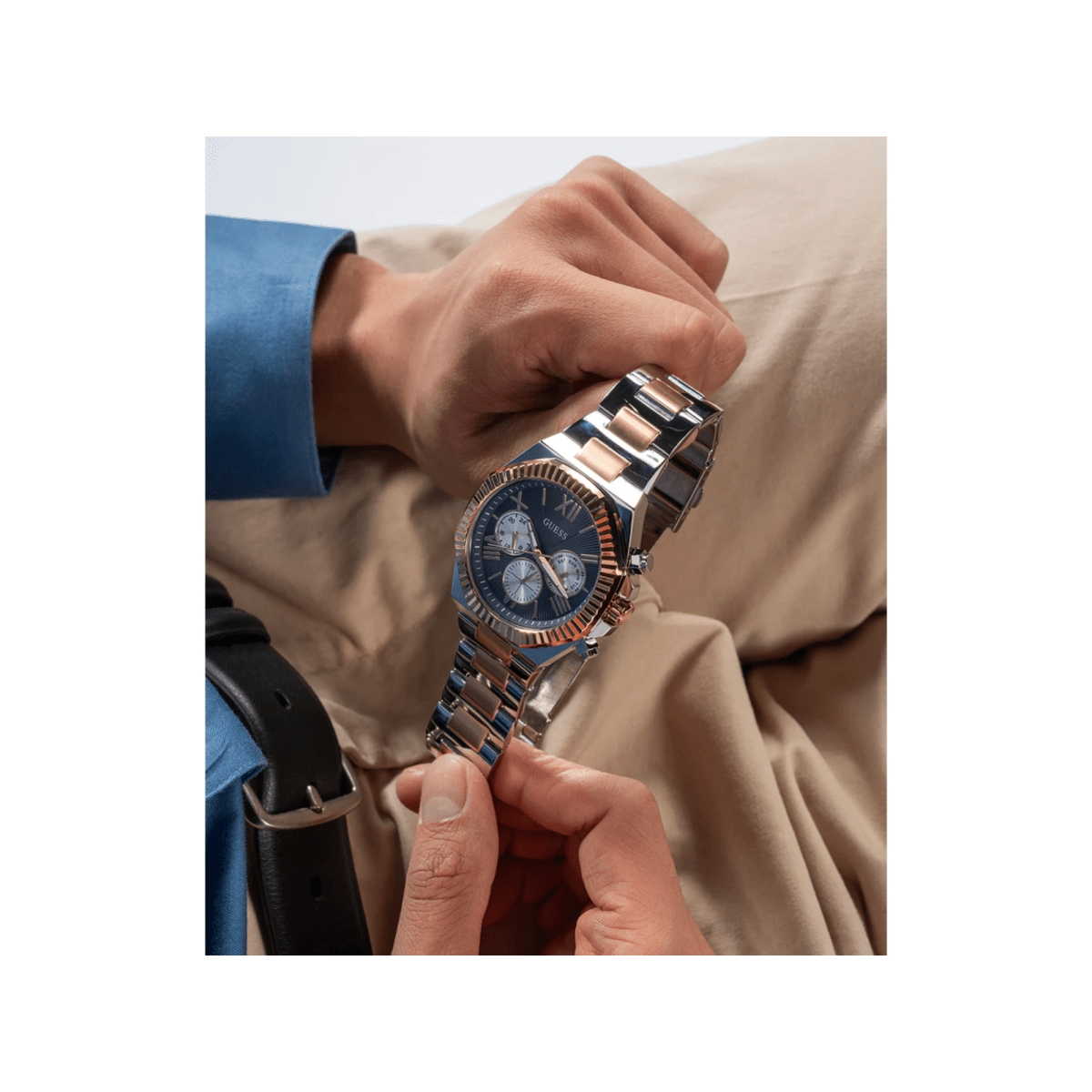 GUESS Đồng Hồ Nam Equity GW0703G4 - L&M Luxury Timepieces