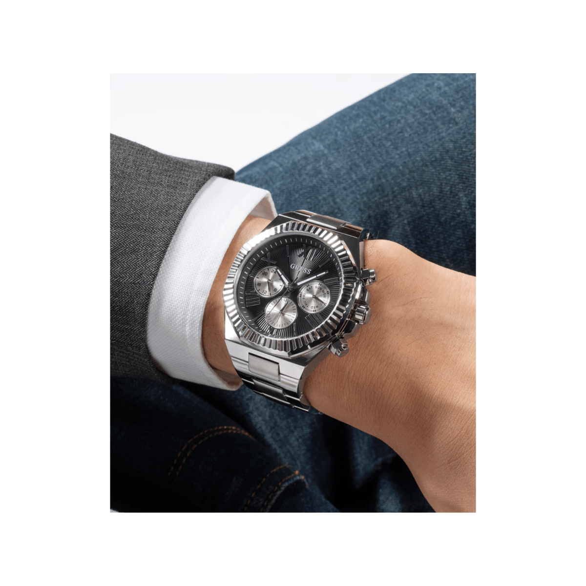 GUESS Đồng Hồ Nam Equity GW0703G1 - L&M Luxury Timepieces