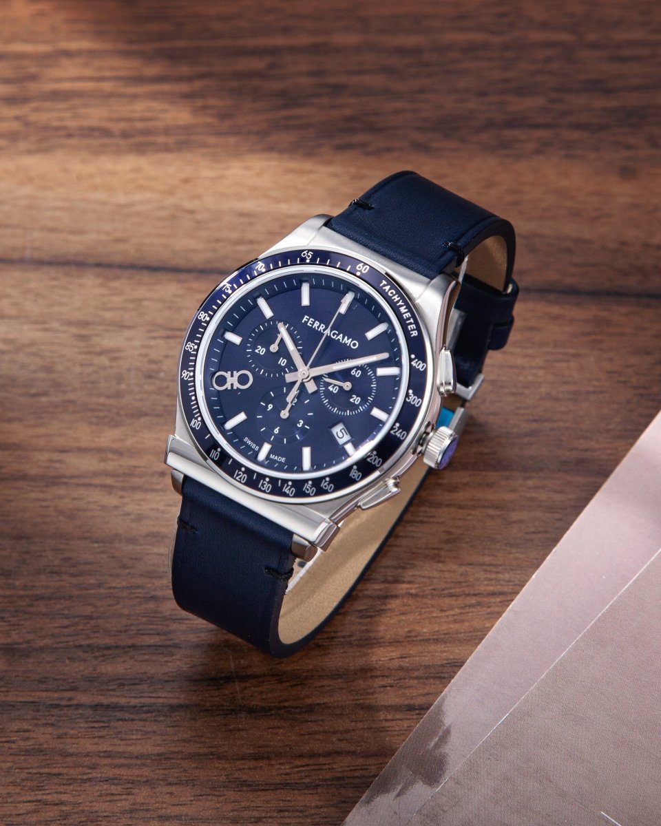 FERRAGAMO Đồng Hồ Nam 1927 Chrono SFKZ00223 - L&M Luxury Timepieces