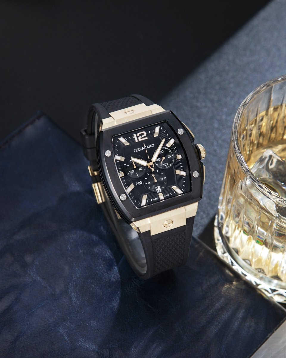 FERRAGAMO Đồng Hồ Nam F - 8 Tonneau SFKE00624 - L&M Luxury Timepieces