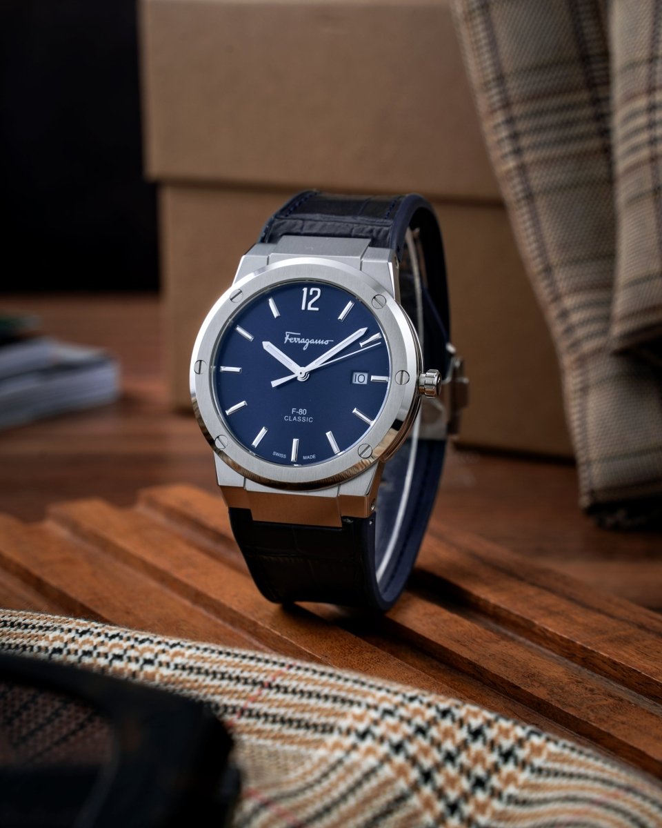 FERRAGAMO Đồng Hồ Nam F-80 Classic SFDT00319 - L&M Luxury Timepieces
