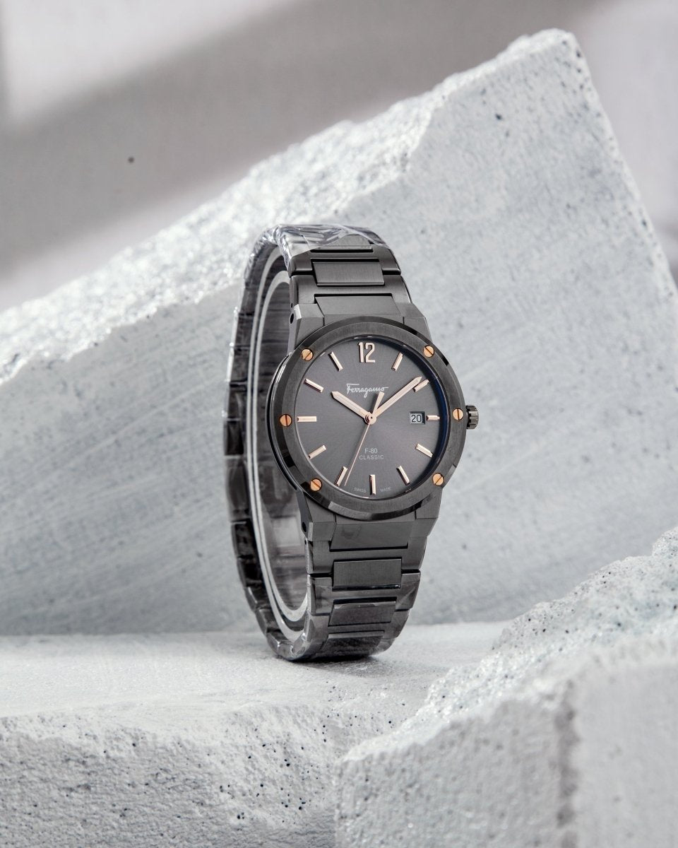 FERRAGAMO Đồng Hồ Nam F-80 Classic SFDT01520 - L&M Luxury Timepieces