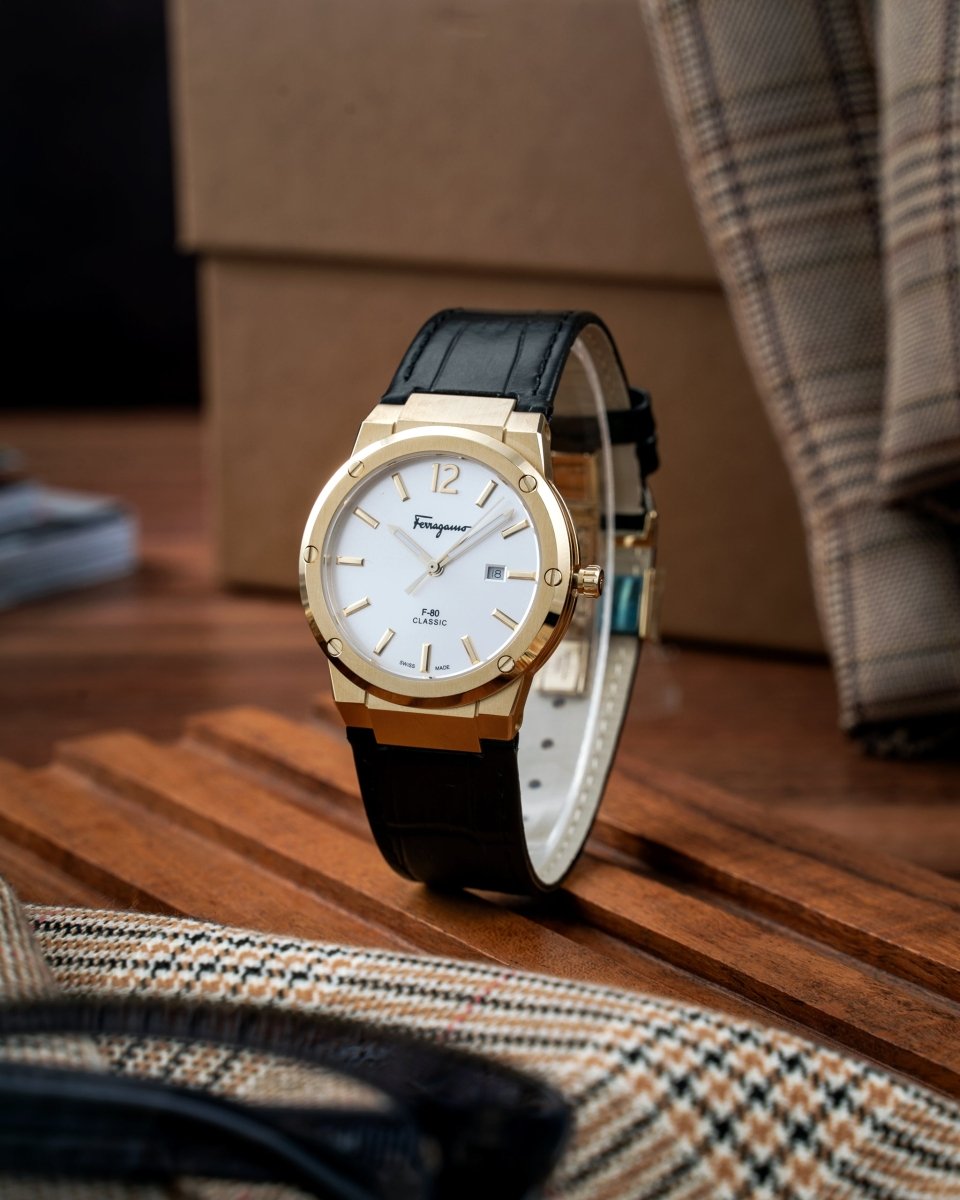 FERRAGAMO Đồng Hồ Nam F-80 Classic SFDT02021 - L&M Luxury Timepieces