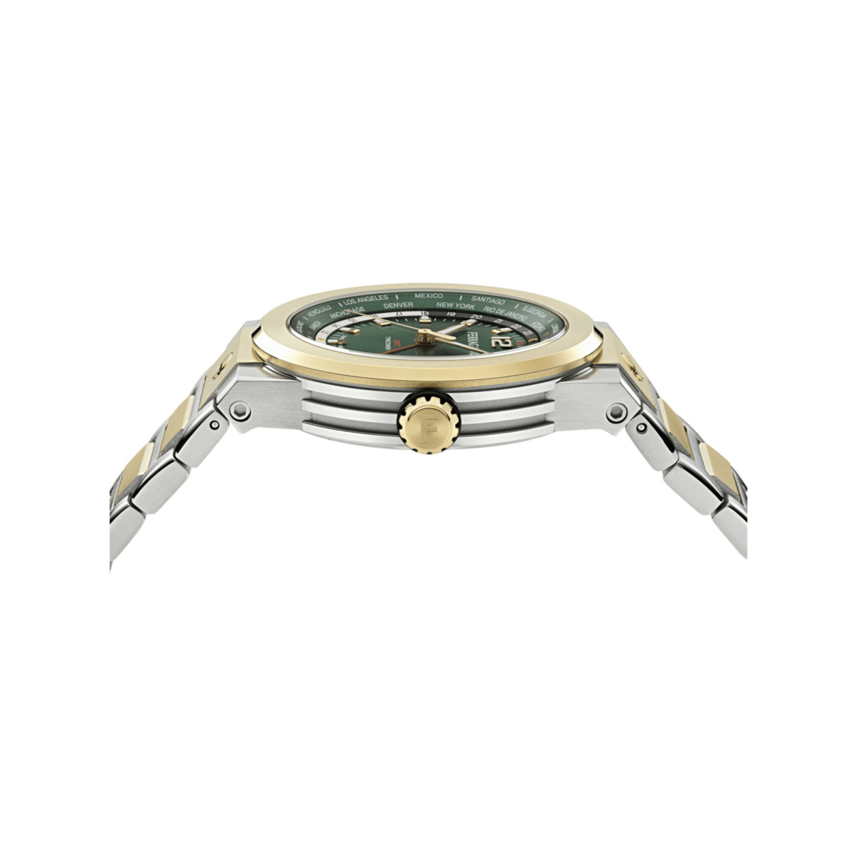 FERRAGAMO Đồng Hồ Nam F-80 Gmt Worldtime SFHA00926 - L&M Luxury Timepieces