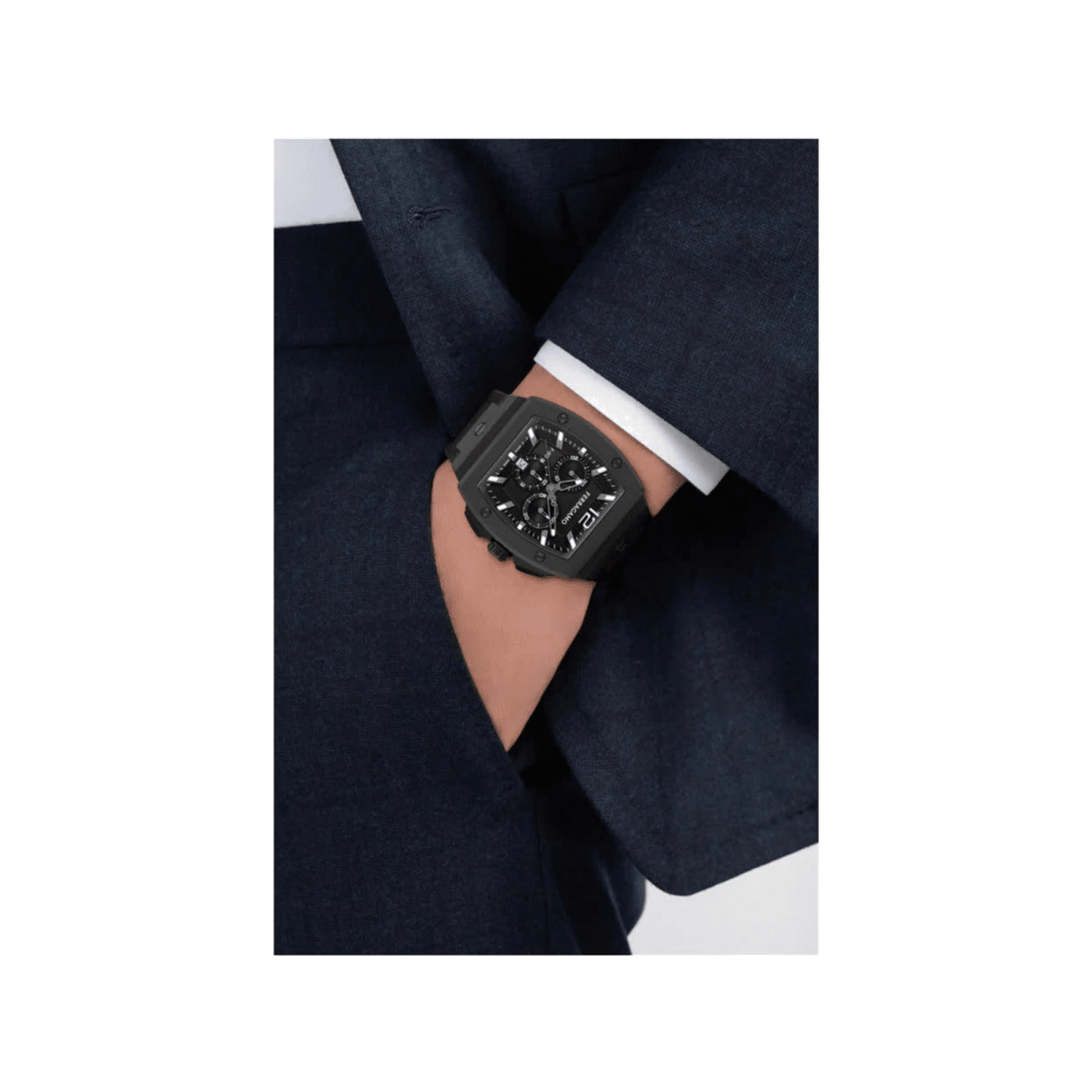 FERRAGAMO Đồng Hồ Nam F-80 Tonneau Chr SFKE00926 - L&M Luxury Timepieces