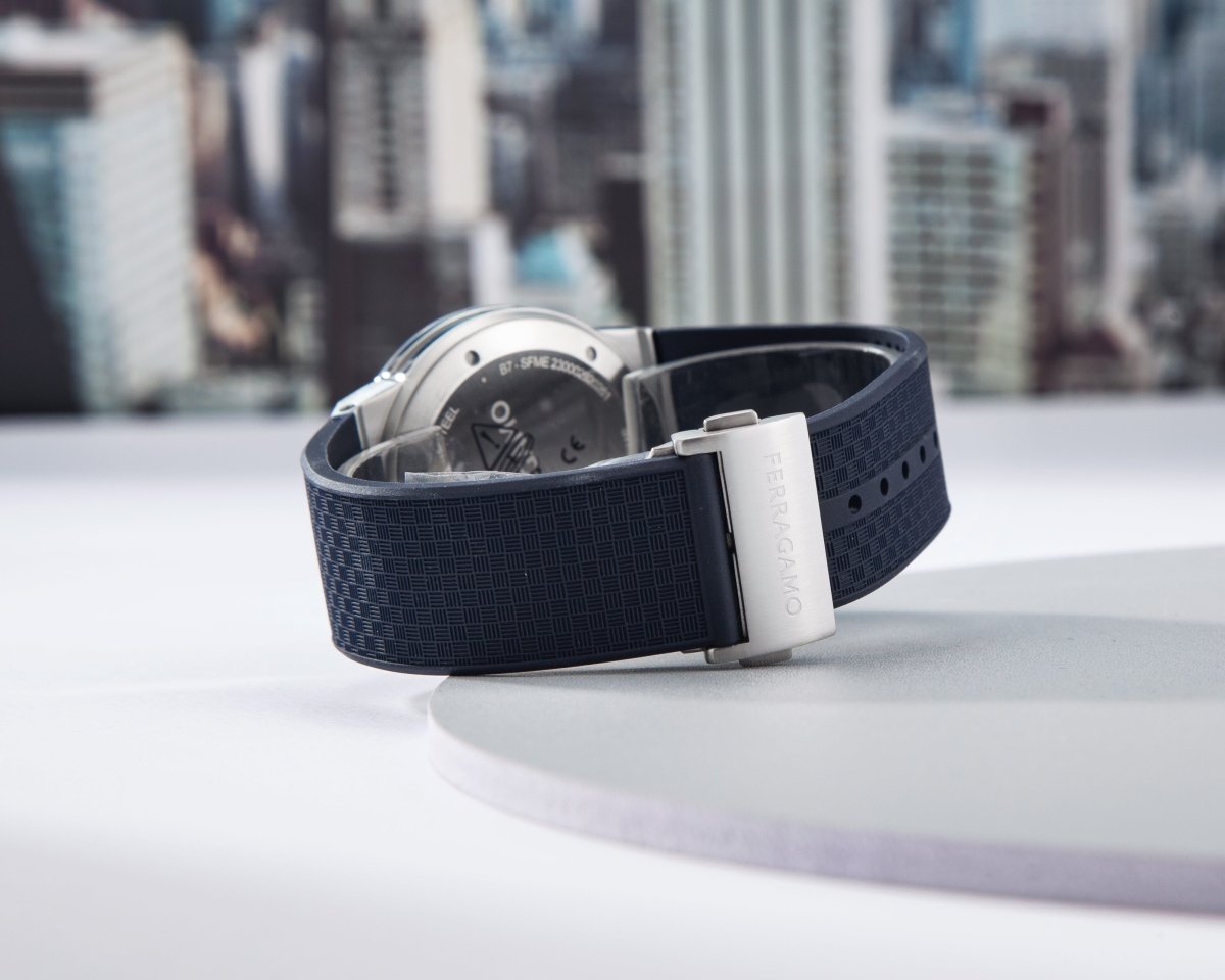 FERRAGAMO Đồng Hồ Nam Sapphire Chrono SFME00923 - L&M Luxury Timepieces