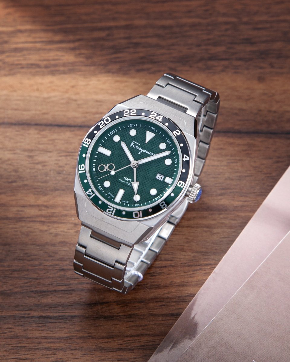 FERRAGAMO Đồng Hồ Nam Slx Gmt SFKP00523 - L&M Luxury Timepieces