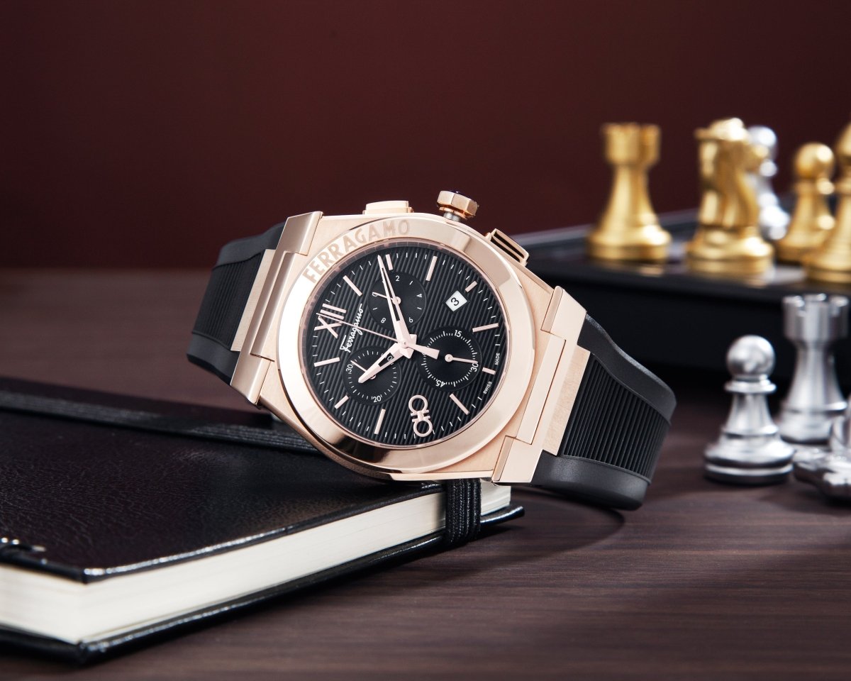 FERRAGAMO Đồng Hồ Nam Vega Chrono SFMR00222 - L&M Luxury Timepieces