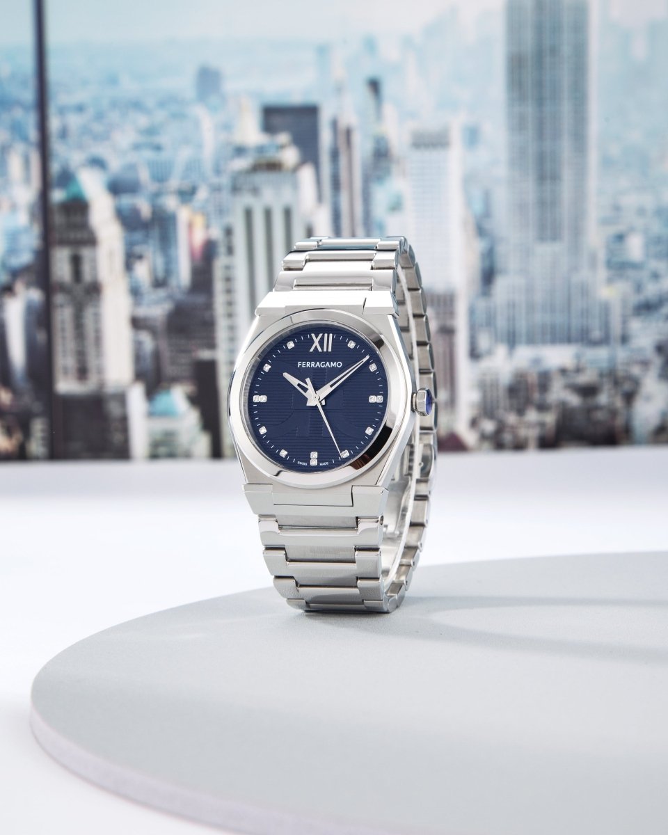 FERRAGAMO Đồng Hồ Nam Vega Diamond SFYF01023 - L&M Luxury Timepieces