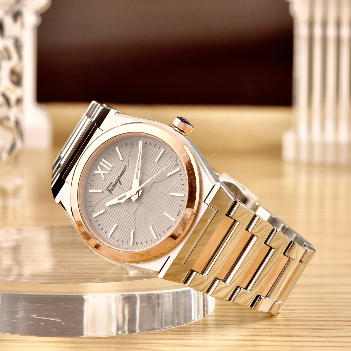 FERRAGAMO Đồng Hồ Nam Vega Pair SFYF00521 - L&M Luxury Timepieces