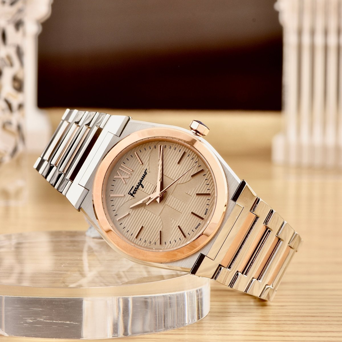 FERRAGAMO Đồng Hồ Nam Vega Pair SFYF00521 - L&M Luxury Timepieces
