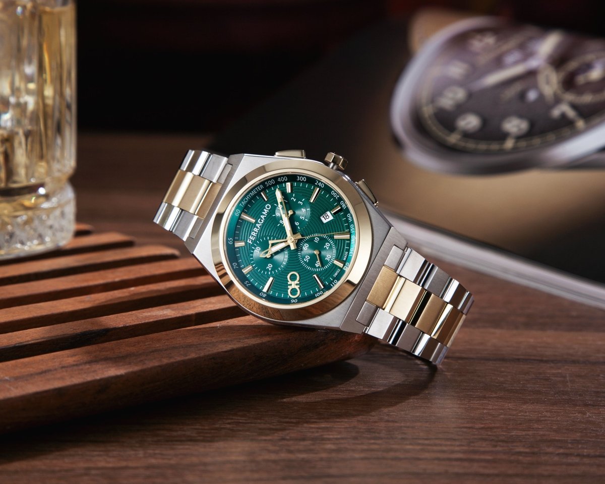 FERRAGAMO Đồng Hồ Nam Vega Upper Chrono SFVA00424 - L&M Luxury Timepieces