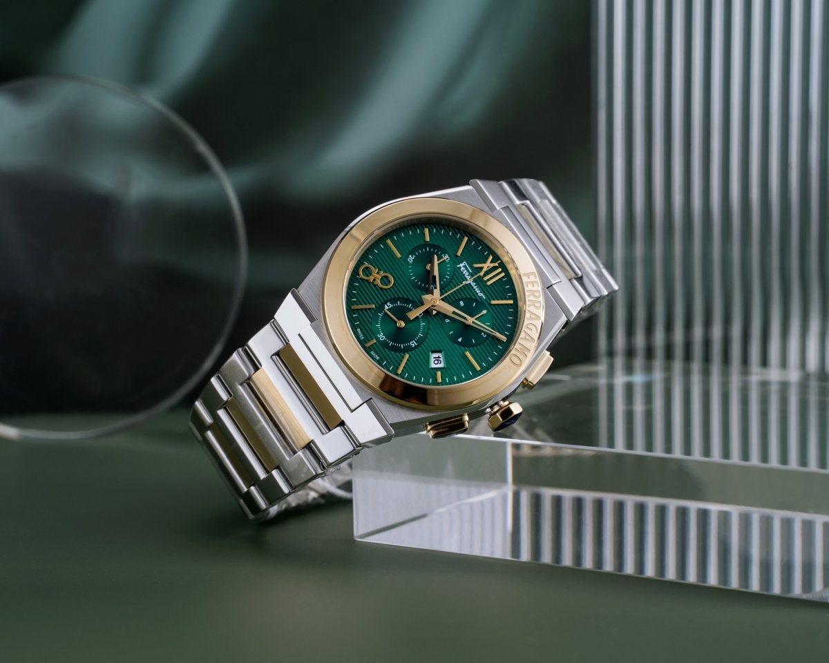 FERRAGAMO Đồng Hồ Nam Vega Upper Chrono SFVA00424 - L&M Luxury Timepieces