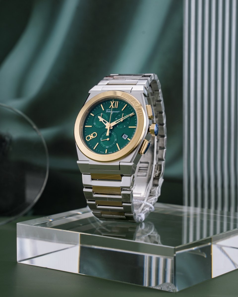 FERRAGAMO Đồng Hồ Nam Vega Upper Chrono SFVA00424 - L&M Luxury Timepieces