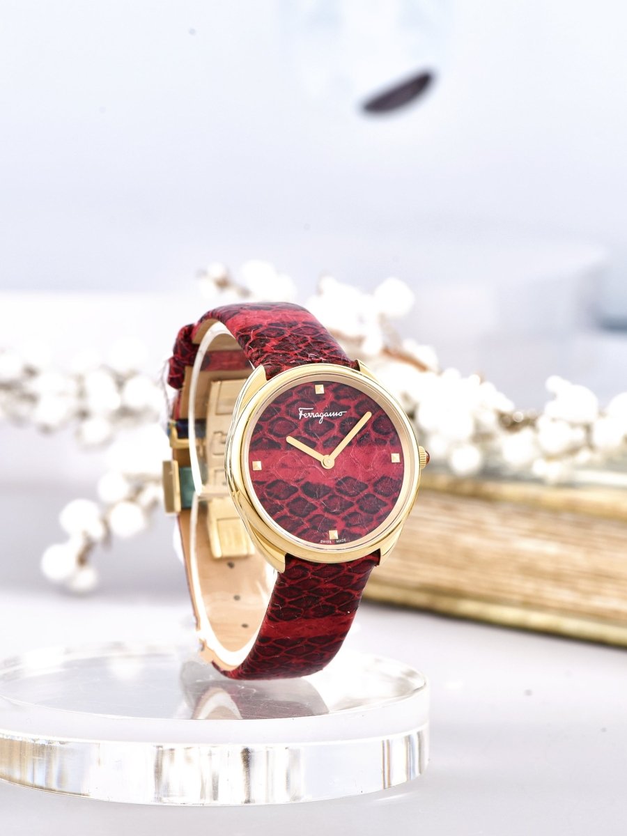 FERRAGAMO Đồng Hồ Nữ Cuir SFAY00219 - L&M Luxury Timepieces