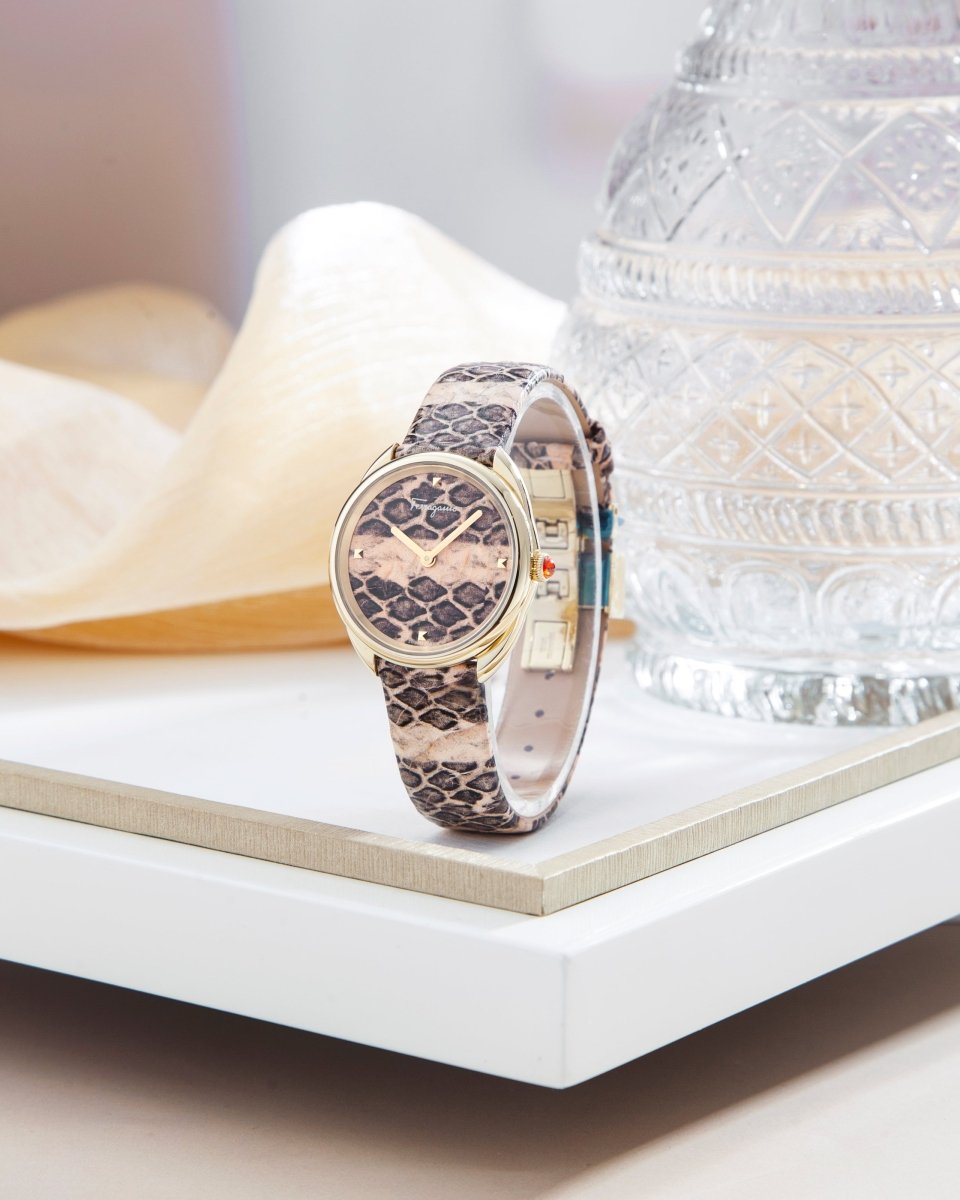 FERRAGAMO Đồng Hồ Nữ Cuir SFNE00219 - L&M Luxury Timepieces