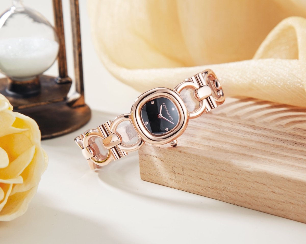 FERRAGAMO Đồng Hồ Nữ Double Gancini Jewel SFZA00324 - L&M Luxury Timepieces