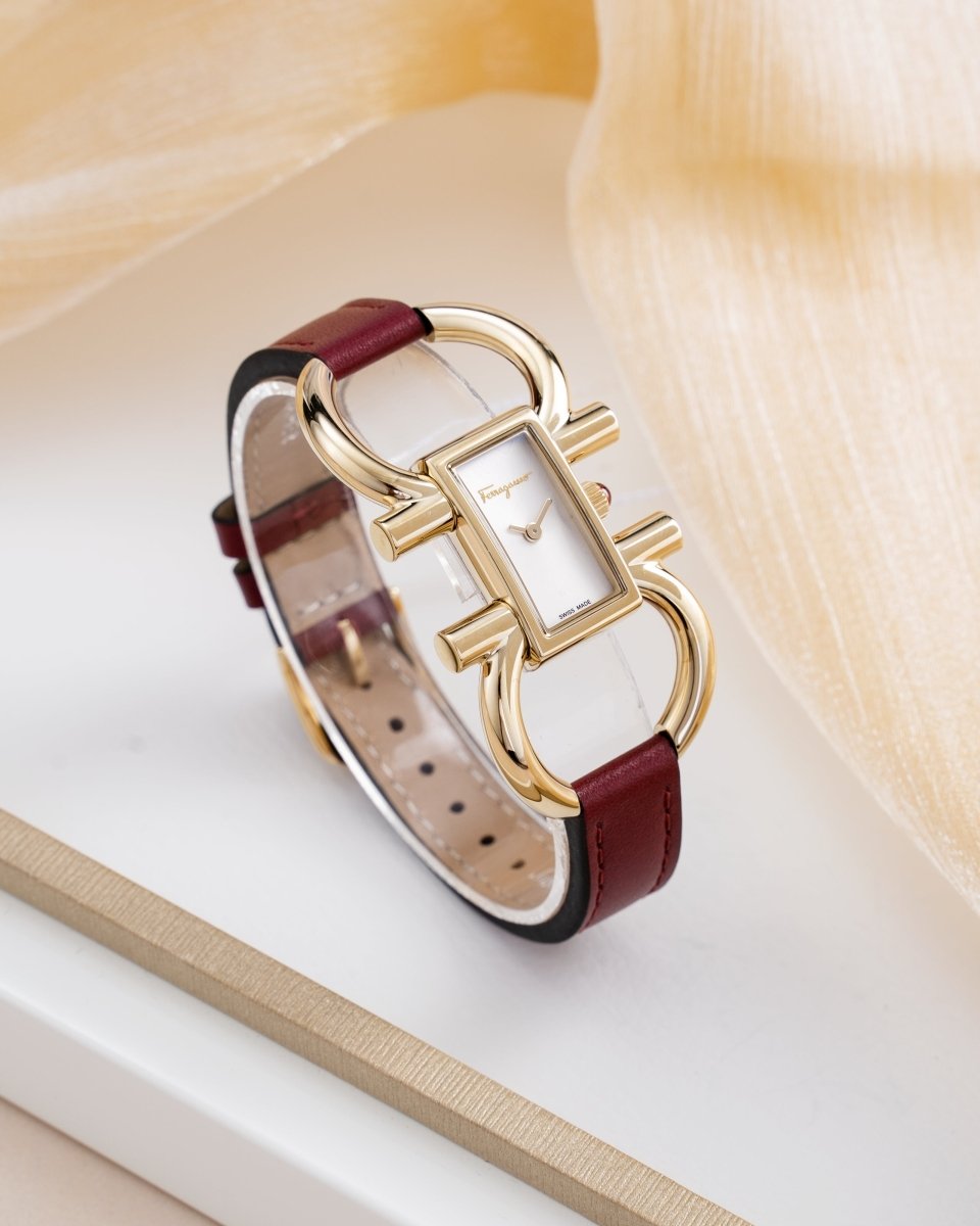 FERRAGAMO Đồng Hồ Nữ Double Gancini SFDO00419 - L&M Luxury Timepieces