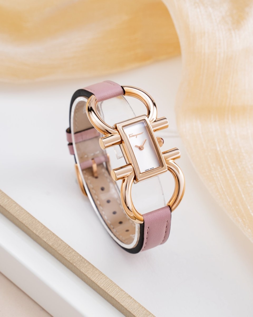FERRAGAMO Đồng Hồ Nữ Double Gancini SFDO00519 - L&M Luxury Timepieces