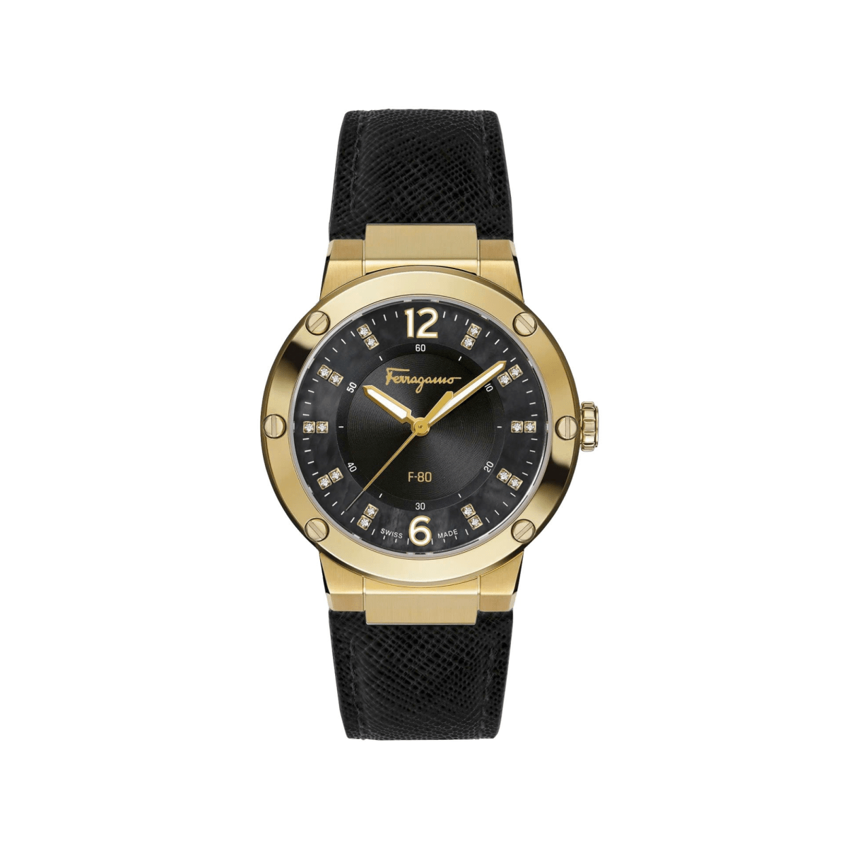 FERRAGAMO Đồng Hồ Nữ F-80 Diamond SFHX00522 - L&M Luxury Timepieces