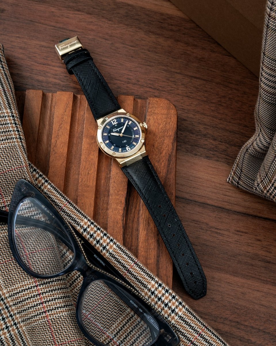 FERRAGAMO Đồng Hồ Nữ F-80 Diamond SFHX00522 - L&M Luxury Timepieces