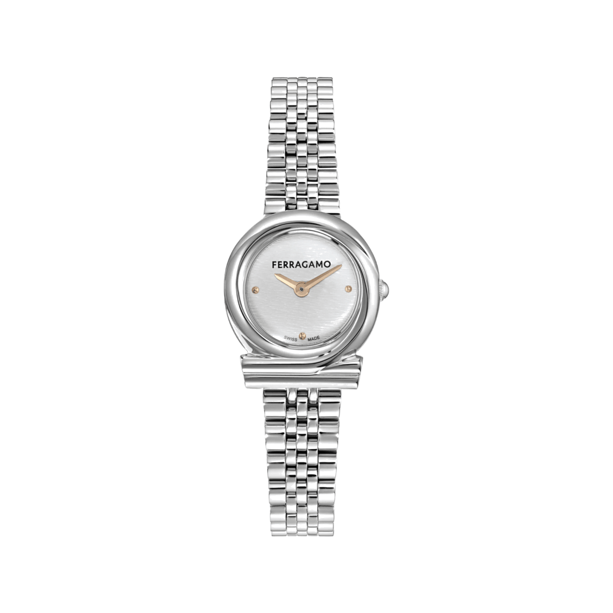 FERRAGAMO Đồng Hồ Nữ Gancini Twisted SFNN00126 - L&M Luxury Timepieces