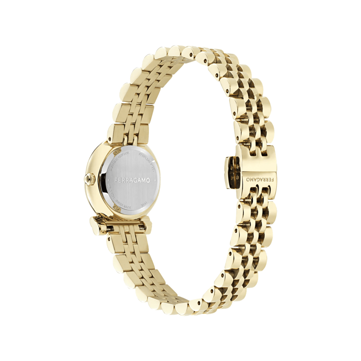 FERRAGAMO Đồng Hồ Nữ Gancini Twisted SFNN00426 - L&M Luxury Timepieces