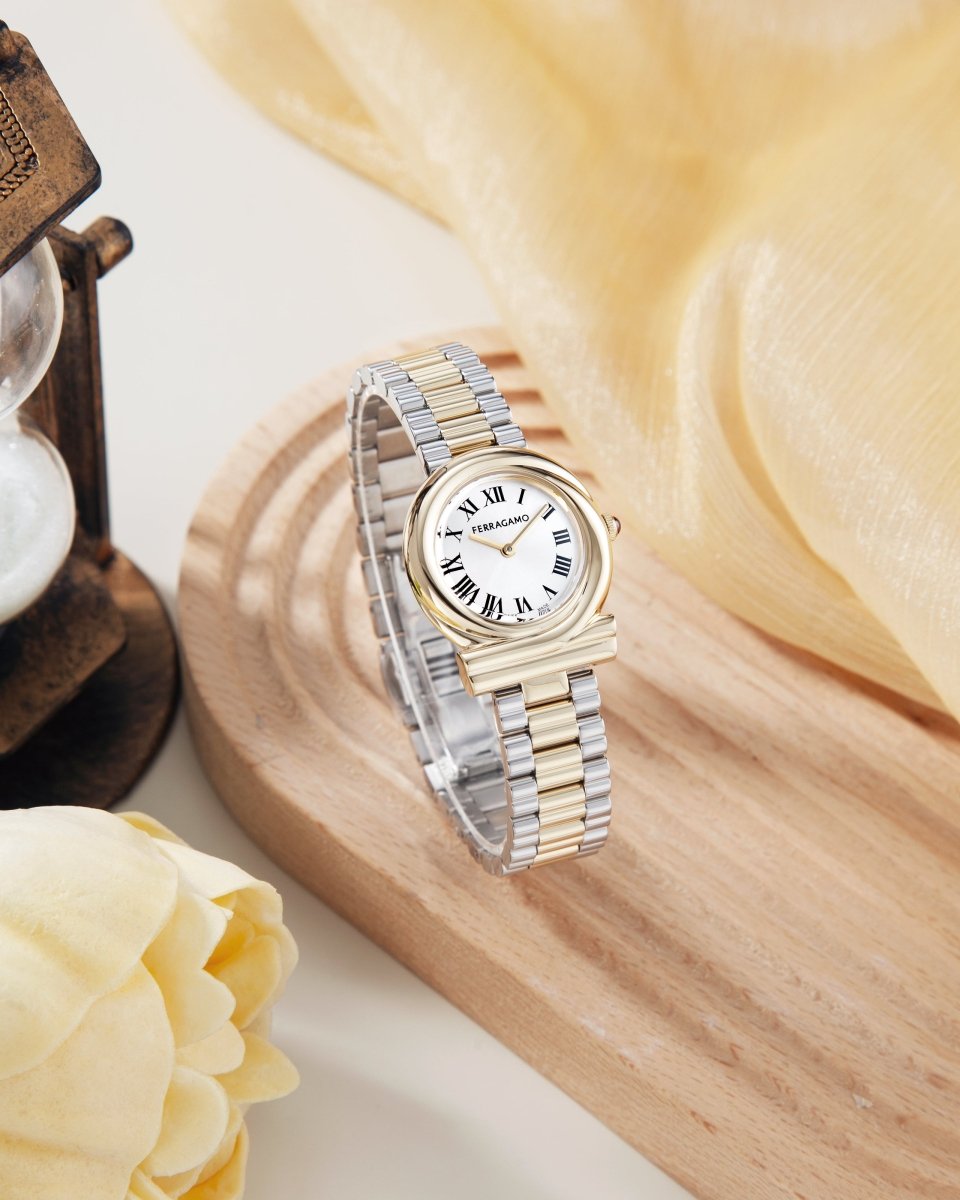 FERRAGAMO Đồng Hồ Nữ Gancini Twisted SFVB00424 - L&M Luxury Timepieces