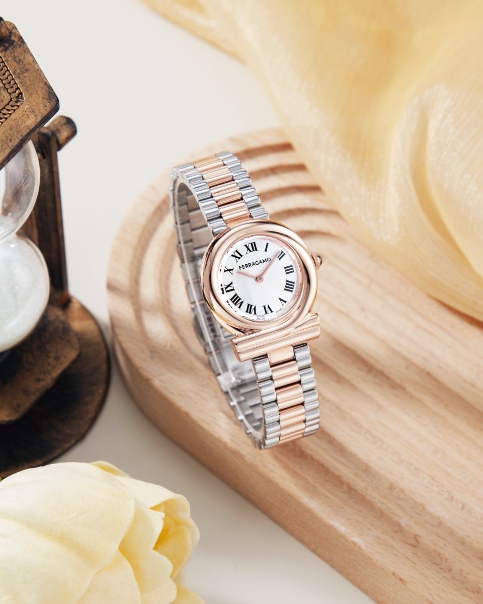 FERRAGAMO Đồng Hồ Nữ Gancini Twisted SFVB00524 - L&M Luxury Timepieces