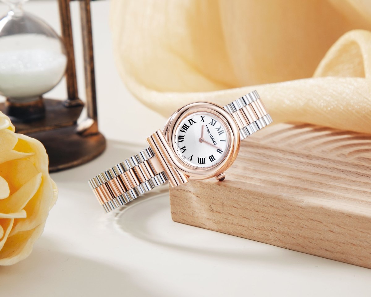 FERRAGAMO Đồng Hồ Nữ Gancini Twisted SFVB00524 - L&M Luxury Timepieces