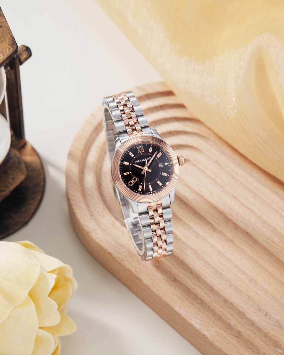 FERRAGAMO Đồng Hồ Nữ Pair Duo SFAC00324 - L&M Luxury Timepieces