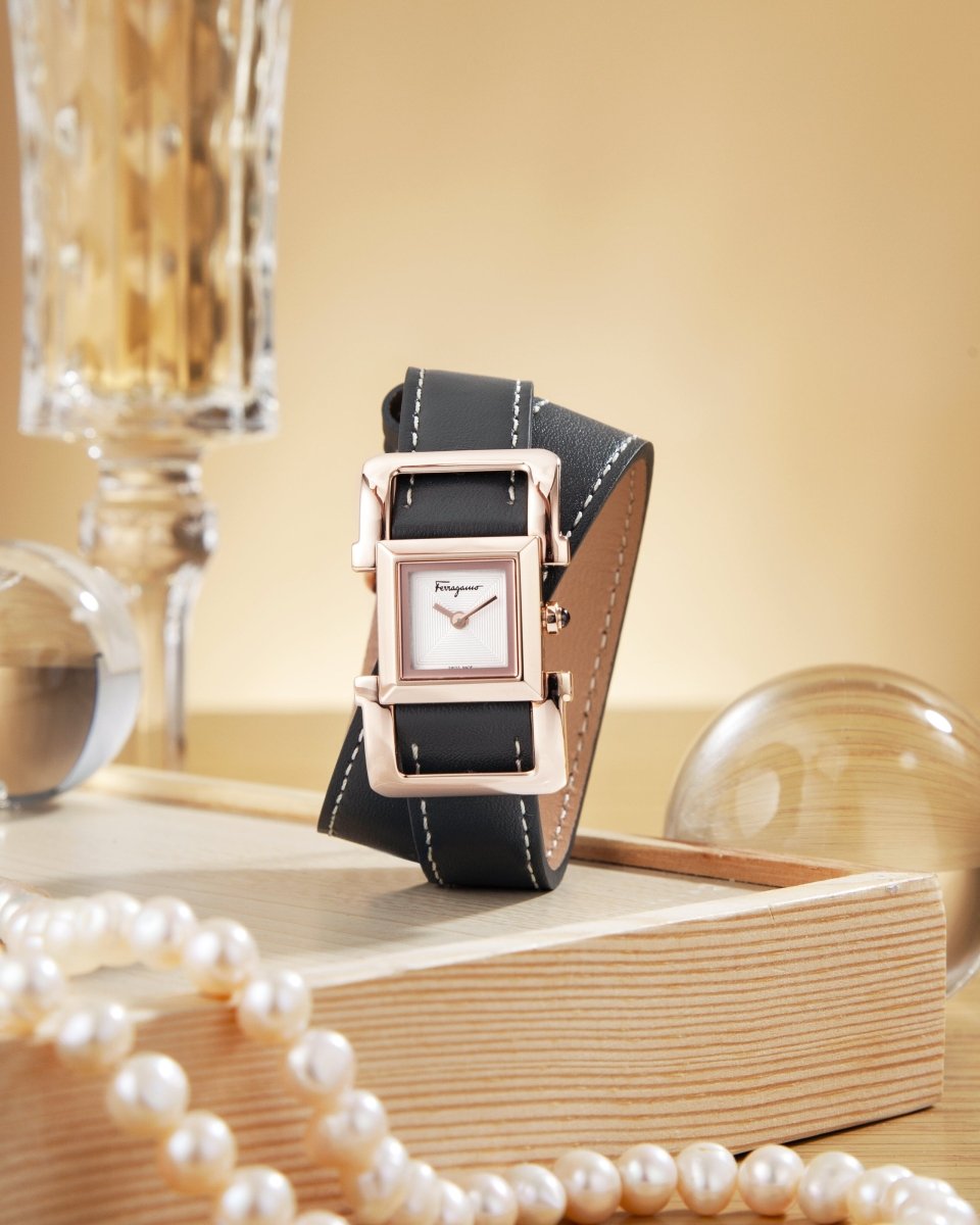 FERRAGAMO Đồng Hồ Nữ Square Ingot SFMA00221 - L&M Luxury Timepieces