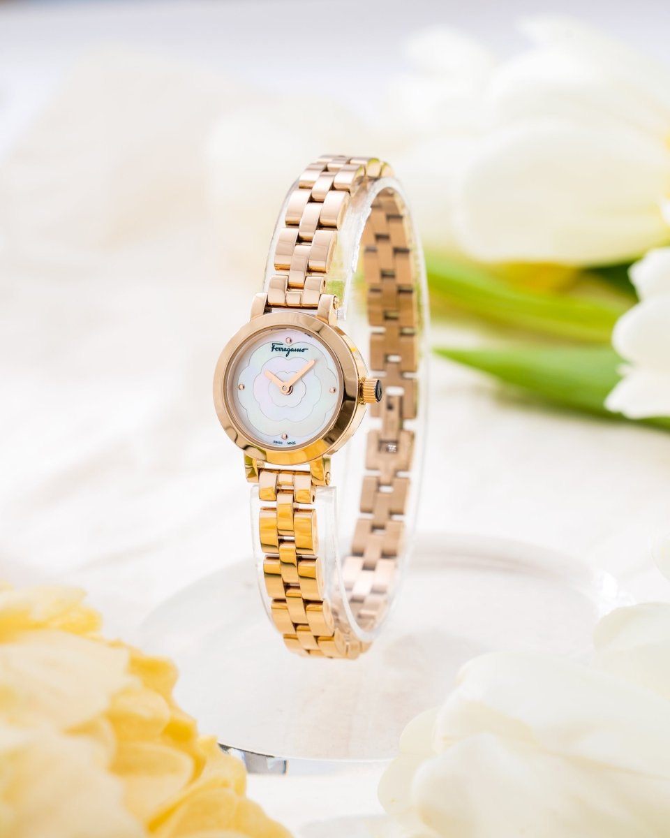 FERRAGAMO FIORE ROUND - L&M Luxury Timepieces
