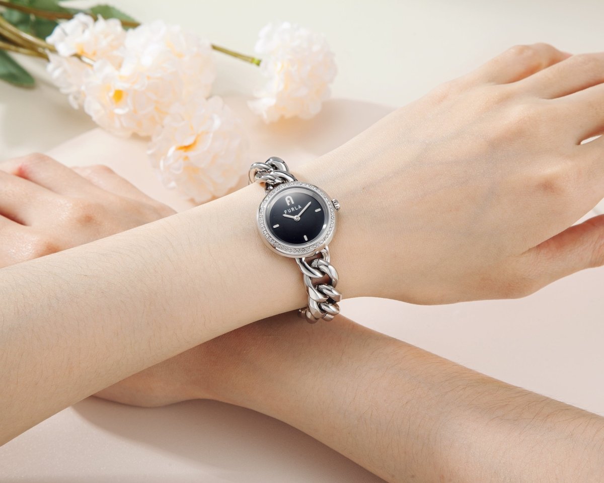FURLA Đồng Hồ Nữ Chain Round WW00019001L1 - L&M Luxury Timepieces