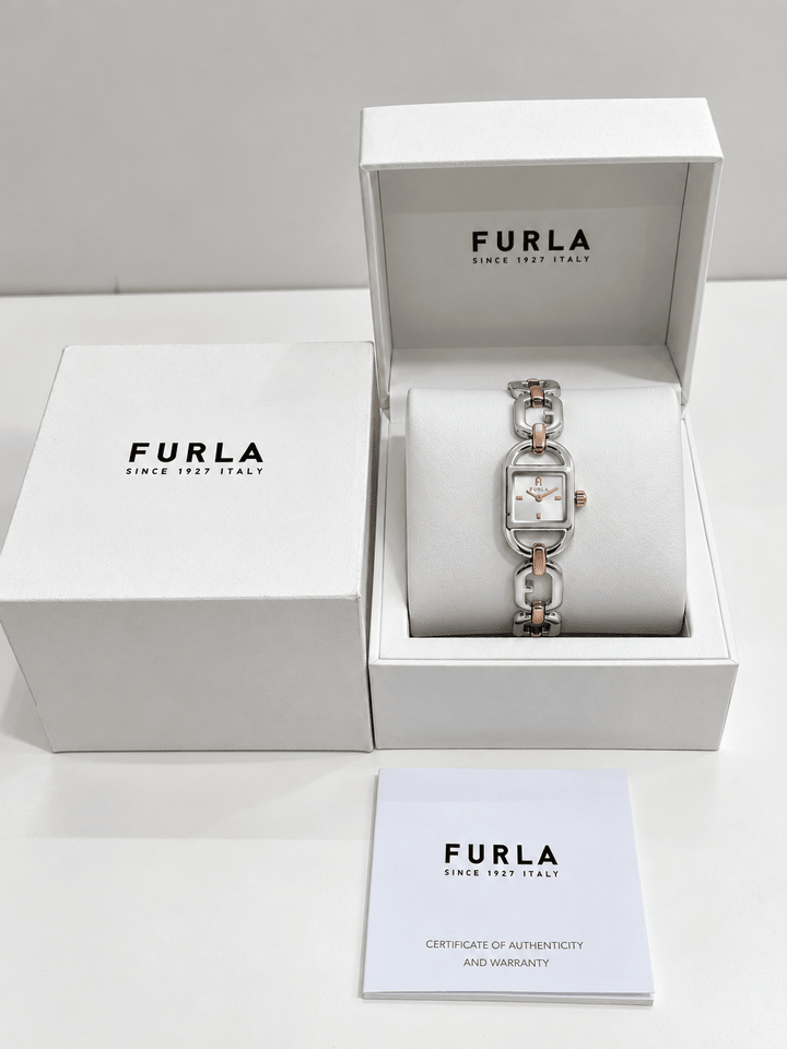 FURLA Đồng Hồ Nữ Chain Square WW00016004L5 - L&M Luxury Timepieces