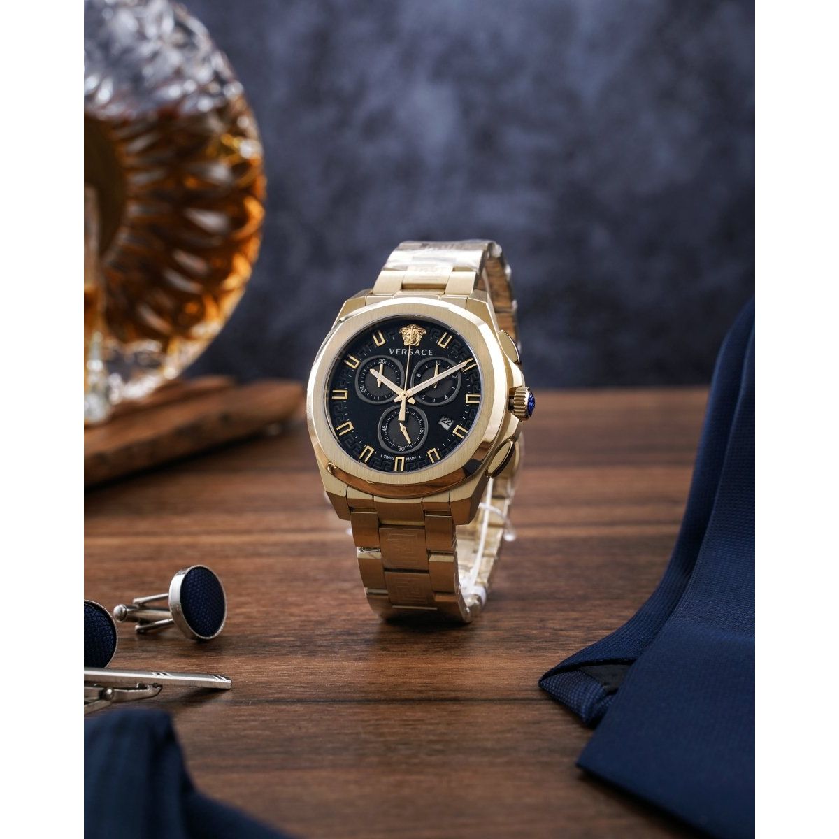 VERSACE Đồng Hồ Nam Geo Chrono VEZ800621 - L&M Luxury Timepieces