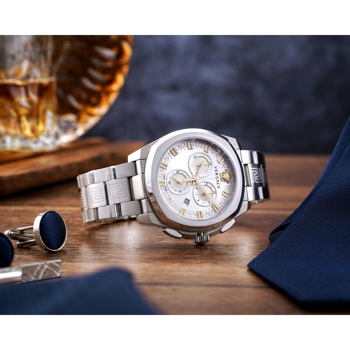 VERSACE Đồng Hồ Nam Geo Chrono VEZ800321 - L&M Luxury Timepieces