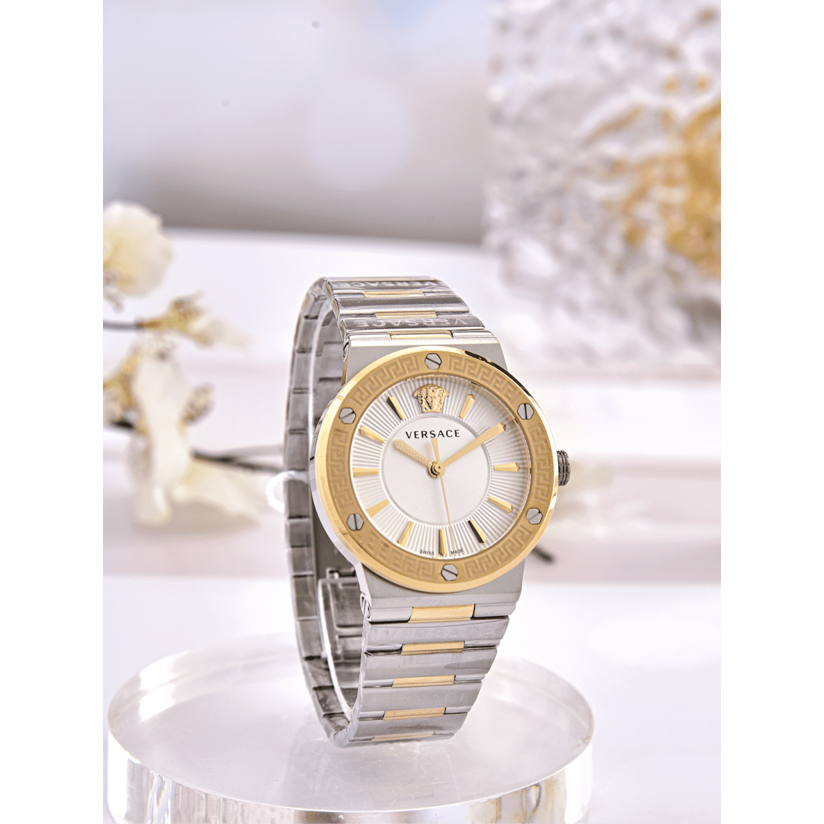 VERSACE Đồng Hồ Nữ Greca Logo VEVH00620 - L&M Luxury Timepieces